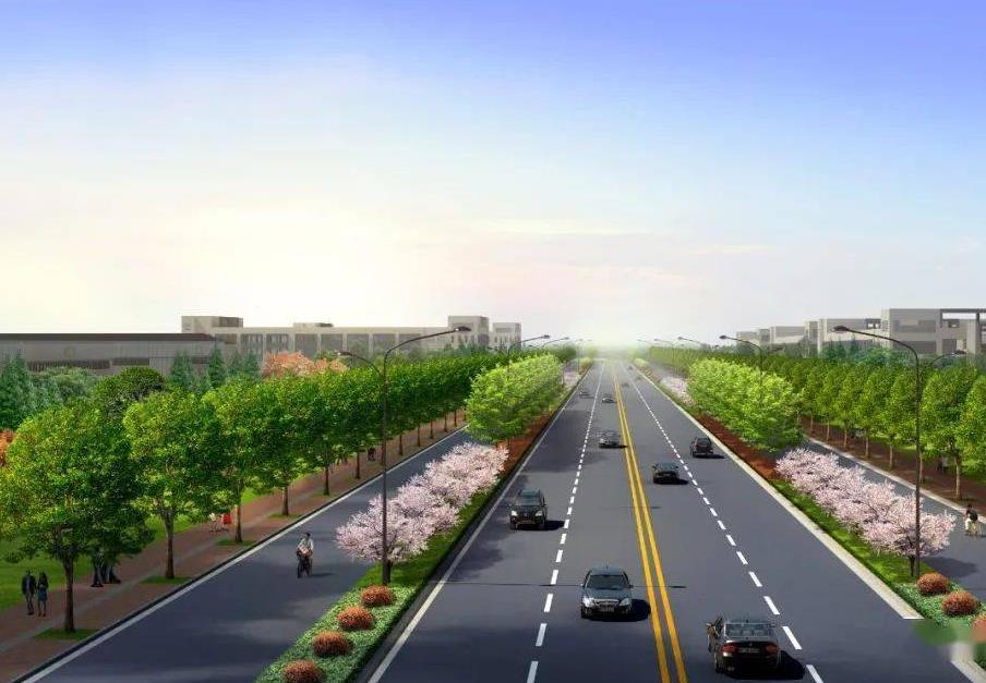 漣水縣清漣大道建設(shè)